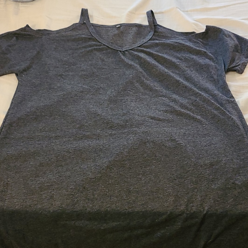 Juniors gray dress super cute never worn